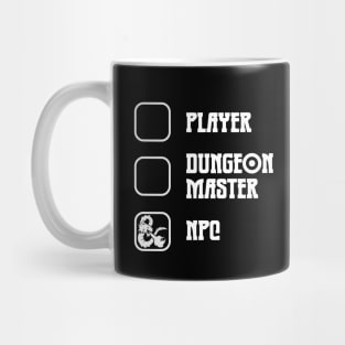 Player DM or NPC Mug